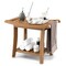 2-Tier Shower Bench Waterproof Spa Bath Shower Stool Heavy Duty W/ Shelf